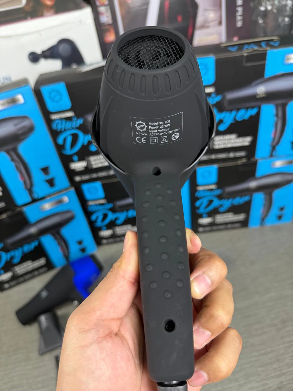 AJWA Professional Hair Dryer 2200W - Image 6