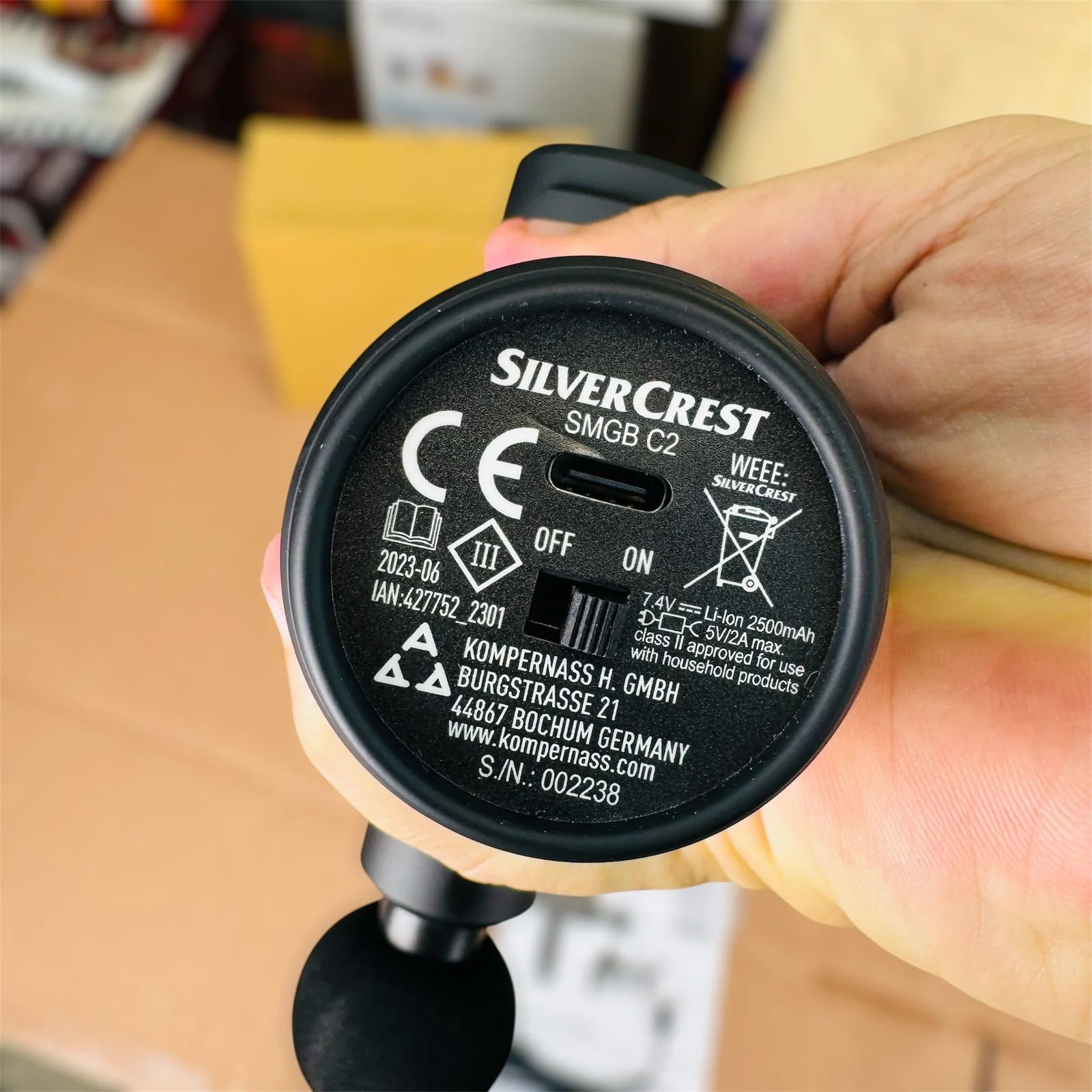 Silver Crest Germany Powerful massage Gun - Image 4