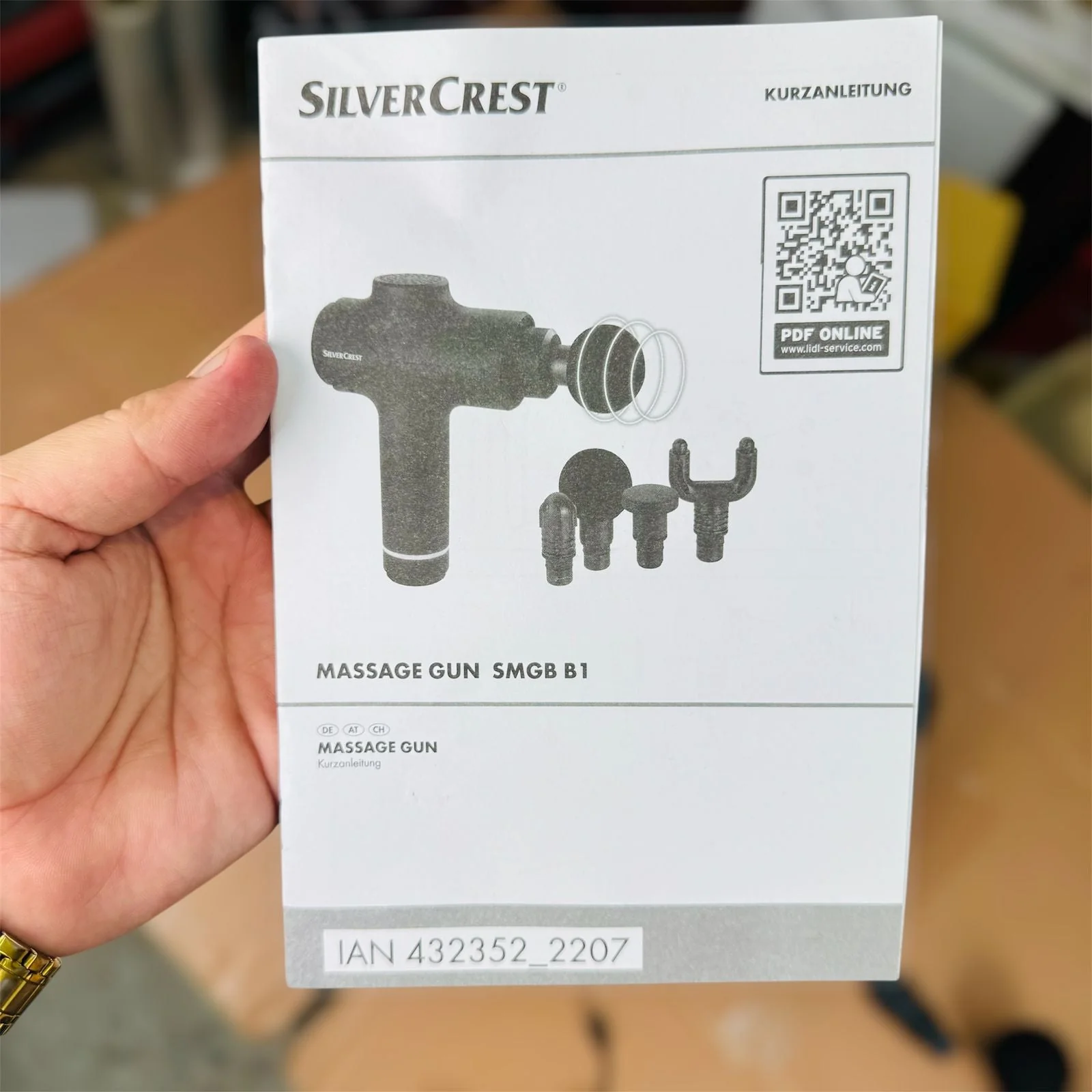 Silver Crest Germany Powerful massage Gun - Image 5